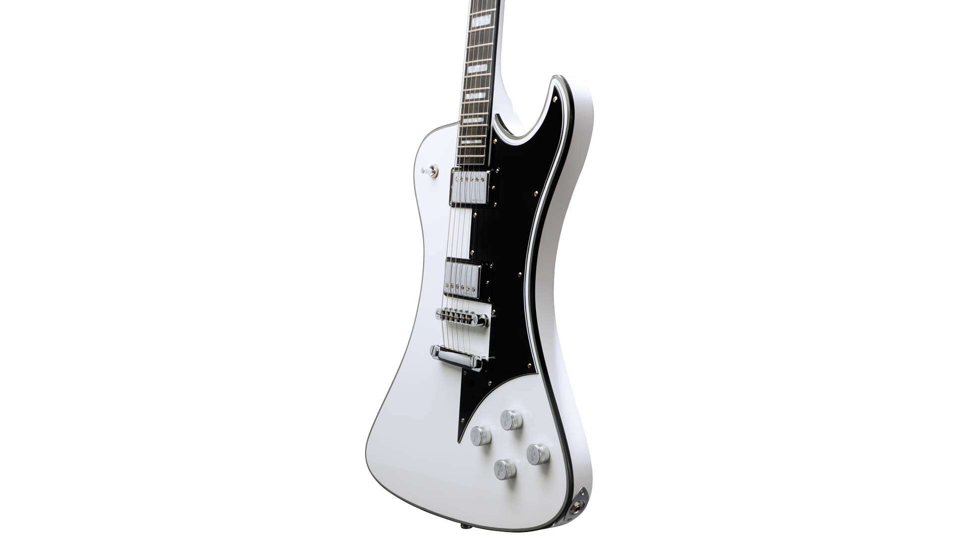 Fantomen White Gloss E-Gitarre
