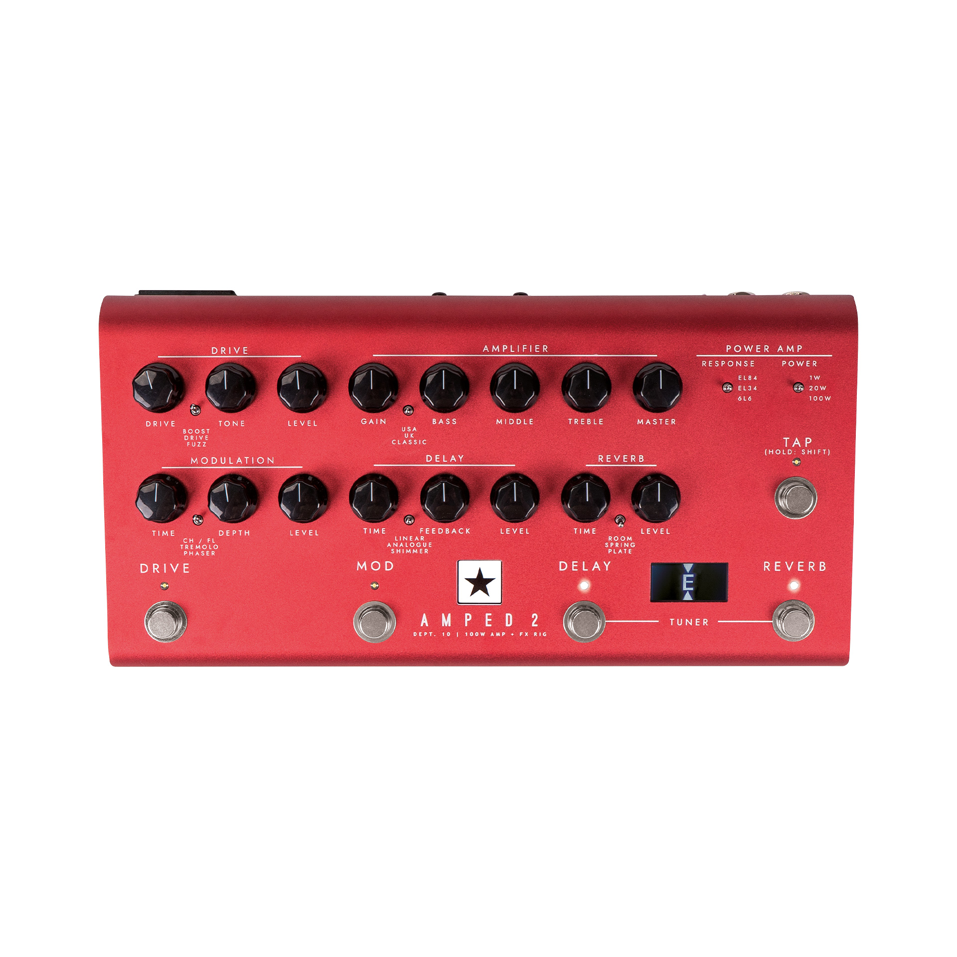 Amped 2 Pedalverstärker