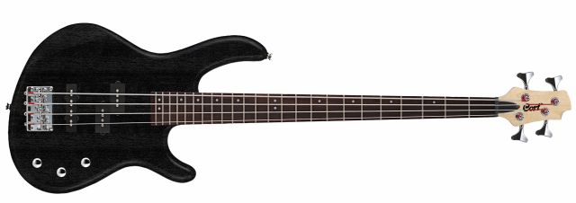 Action PJ Bass Open Pore Black