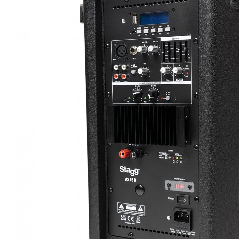 AS15B Akku-Aktivbox, Bluetooth