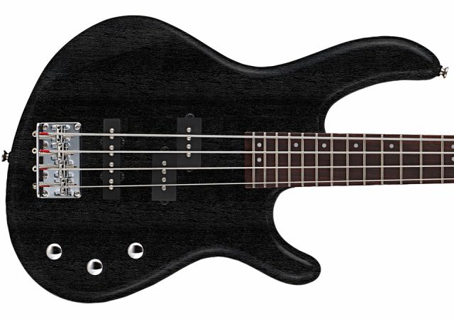 Action PJ Bass Open Pore Black