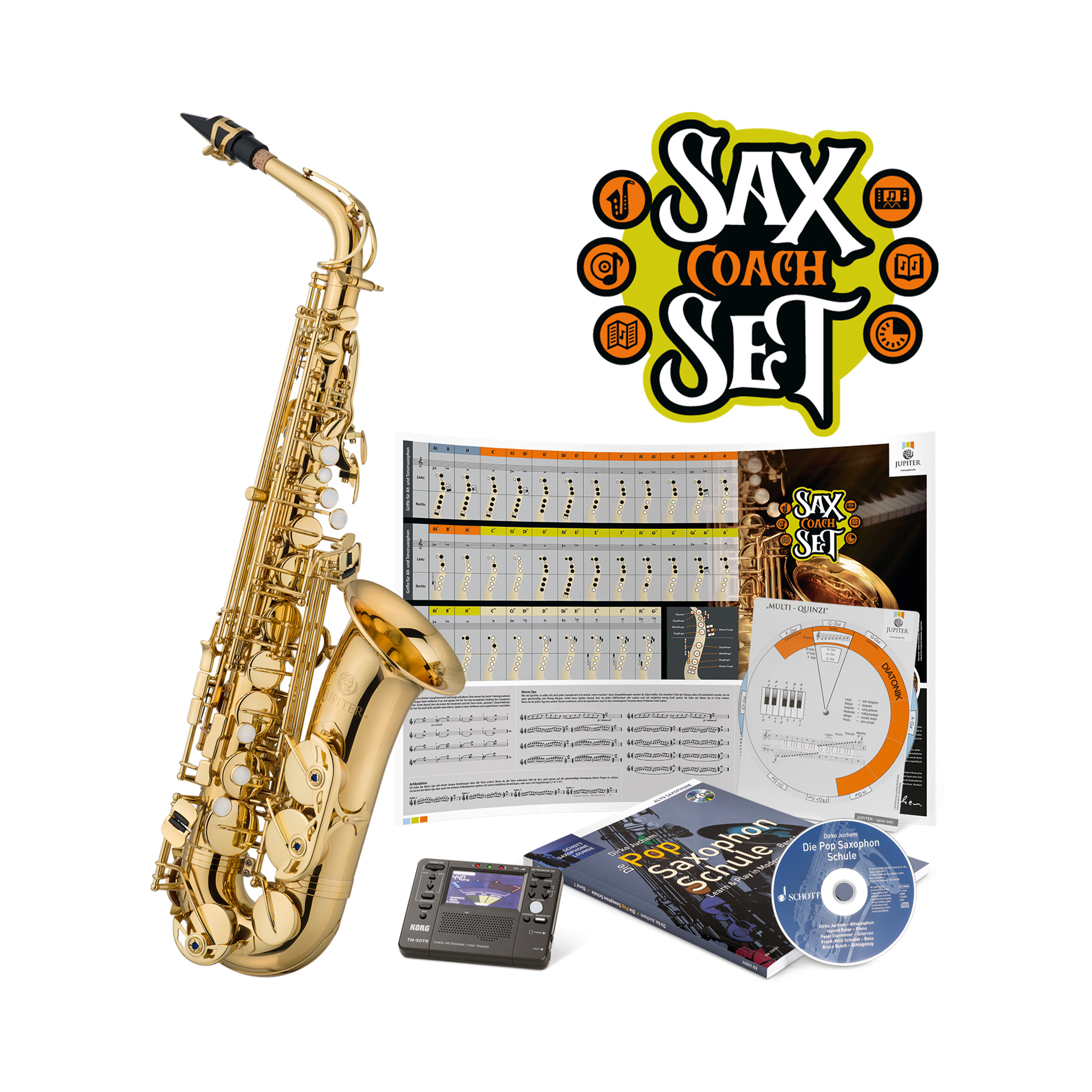 JAS 700Q Altsaxophon Set