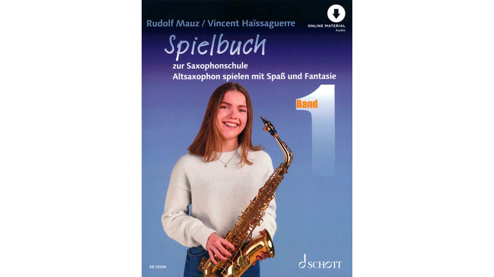 Spielbuch 1 zur Saxophonschule