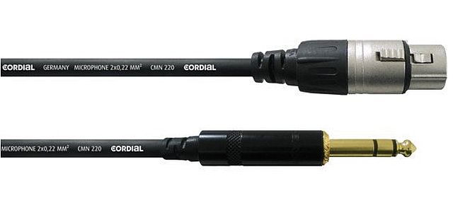 CFM 3 FV Mikrofonkabel 3m