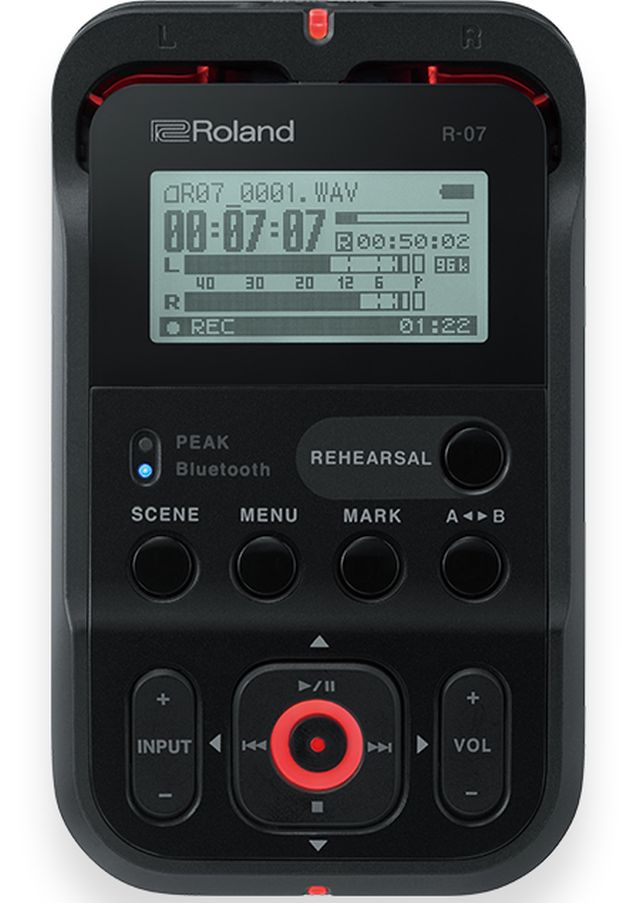 R-07 BK Mobile Recorder