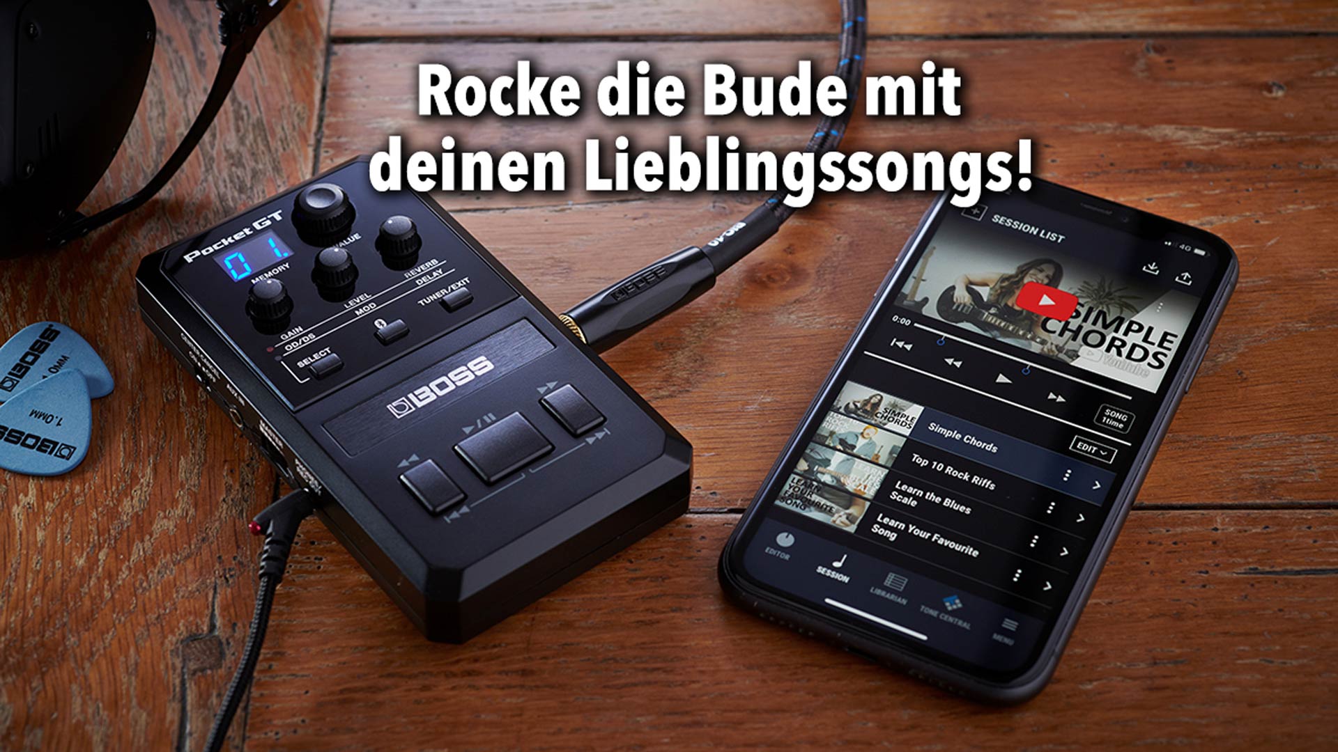 Pocket GT Effektgerät f. E-Git
