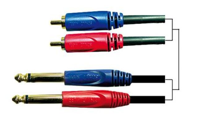 GRCA16 Kabel Klinke-RCA 3m
