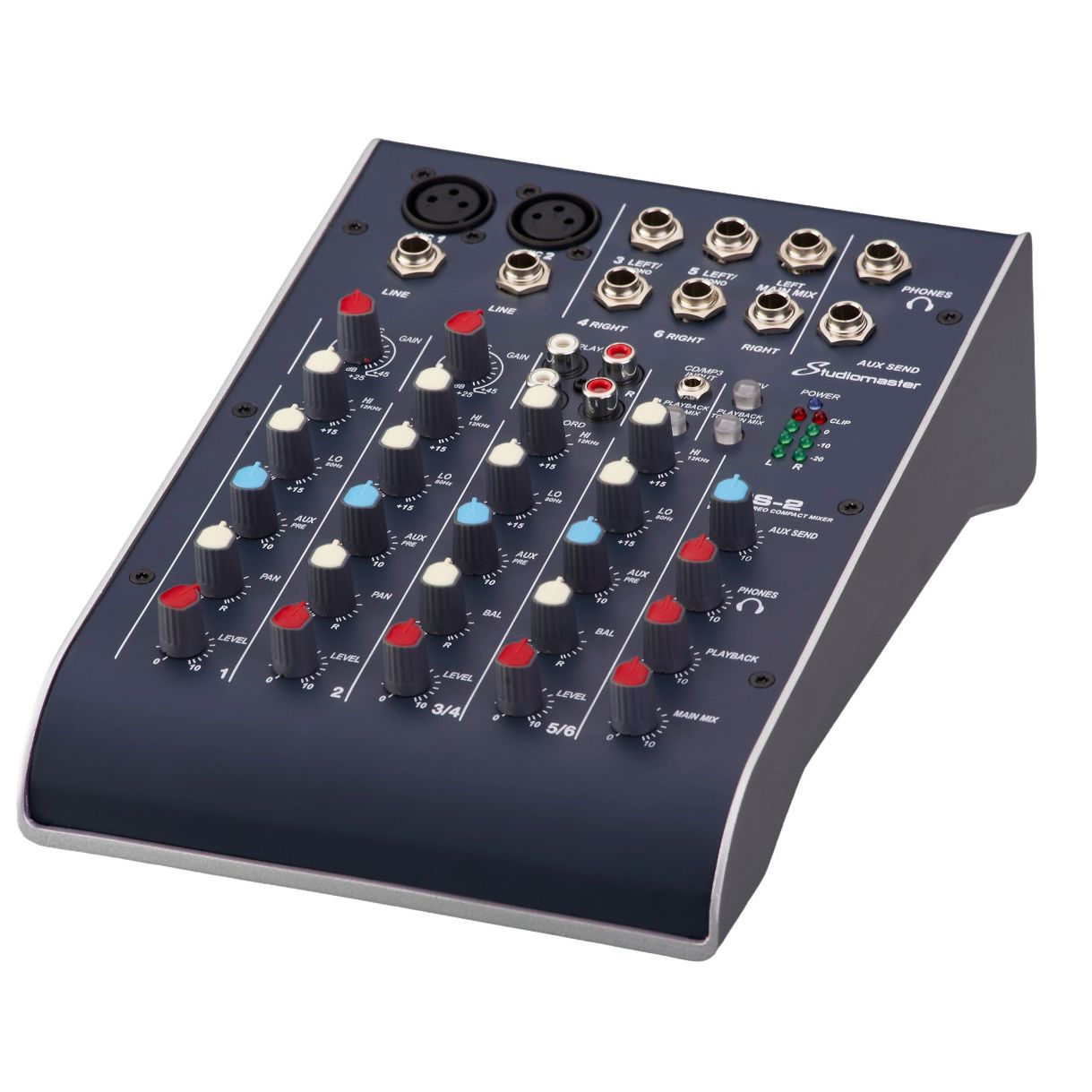 C2S-2 6Kanal Kompakt-Mischpult