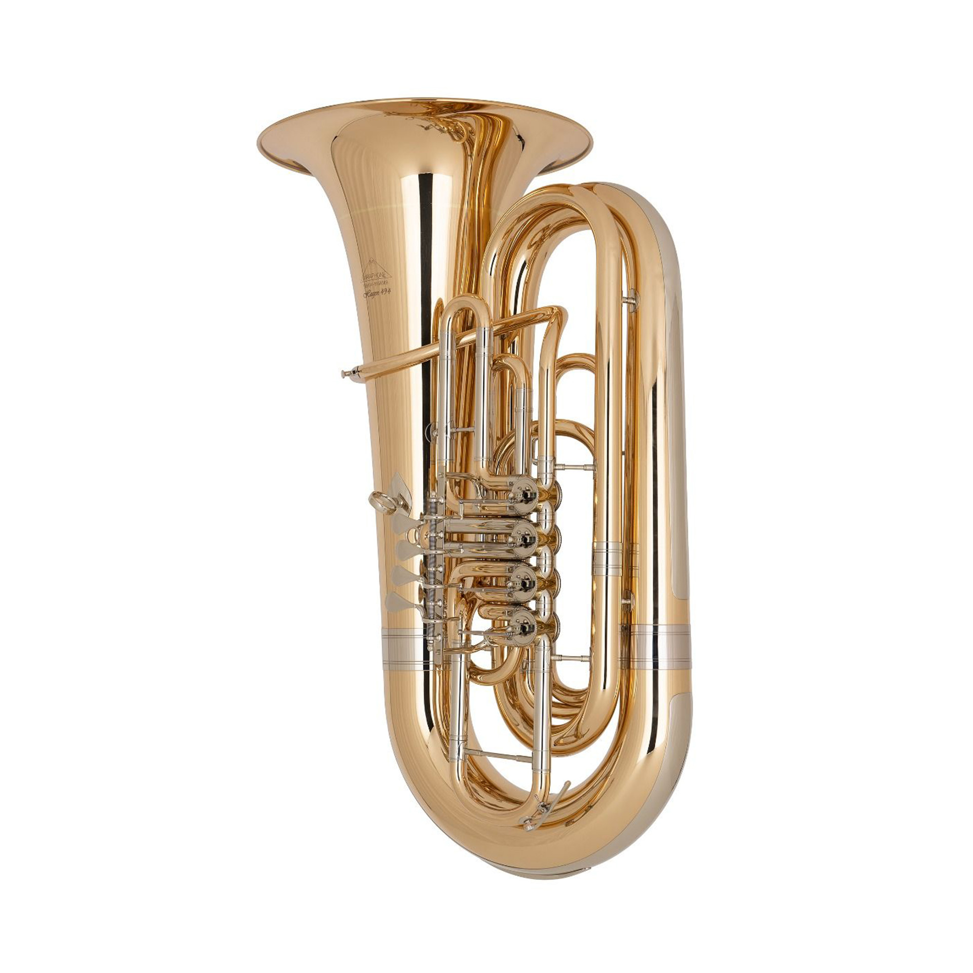 B-Tuba 'Hagen' 494 3/4 Goldm.