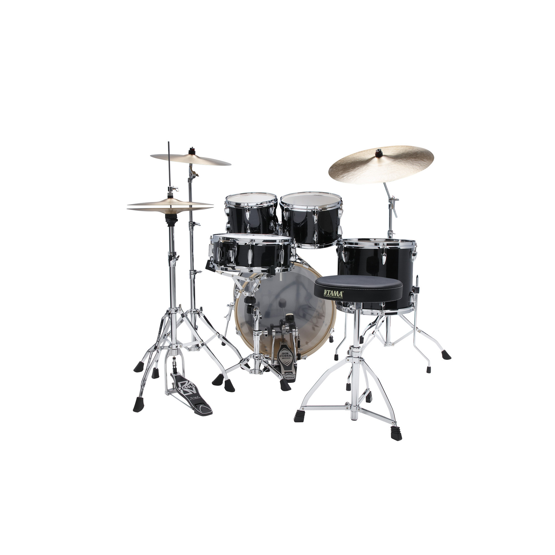 Imperialstar Drumset Black