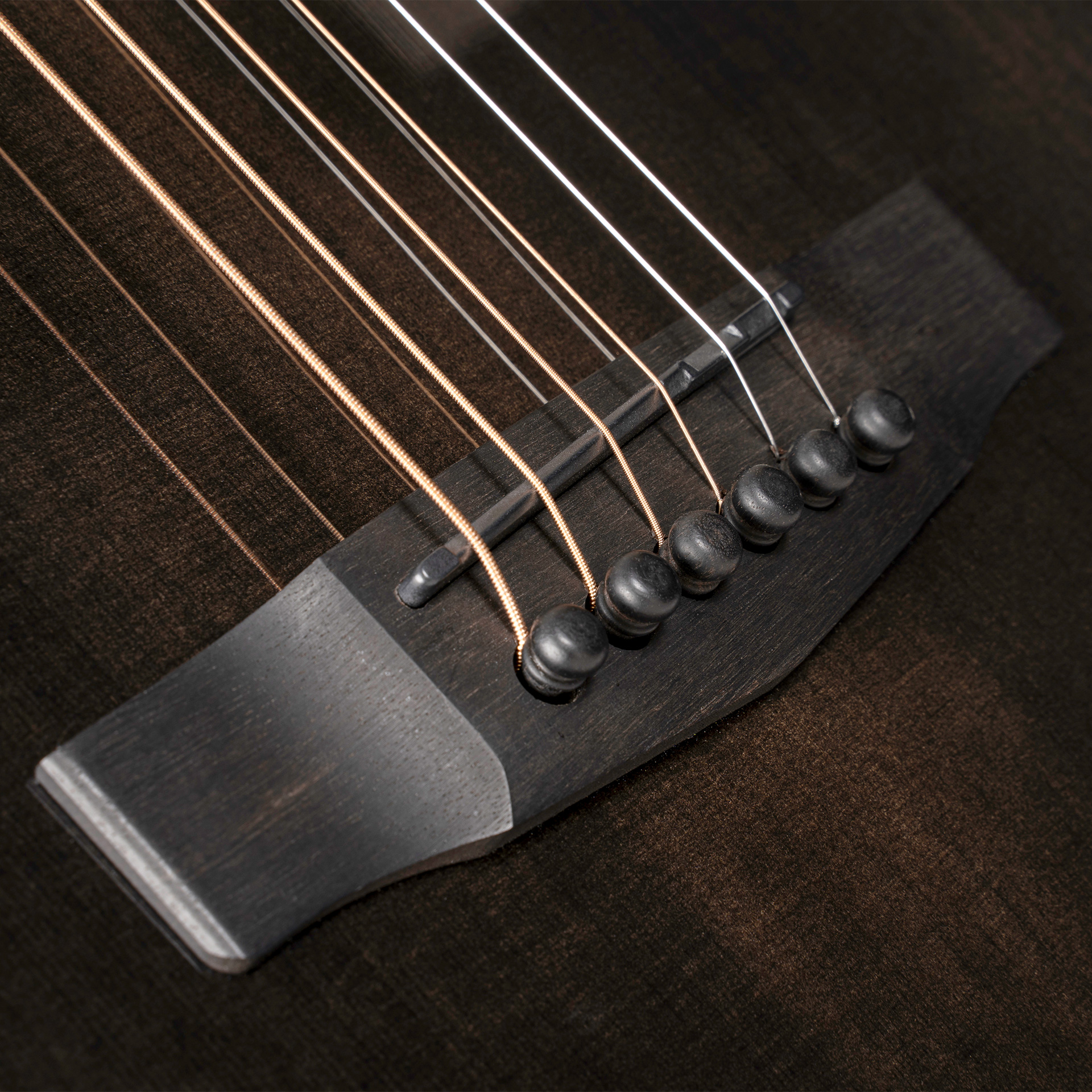 Modern Black Westerngitarre