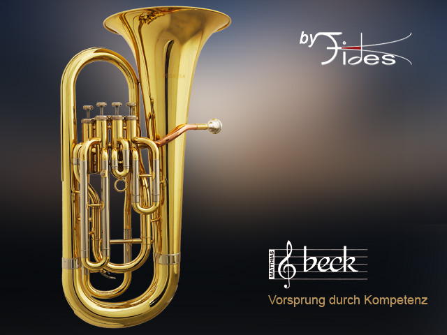 B-Euphonium 4-ventilig