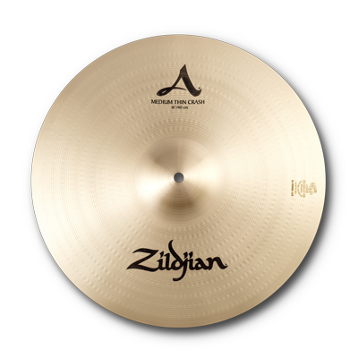 A Zildjian Med. Thin Crash 16'