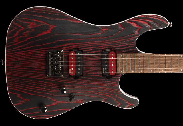 KX300EBG Etched Black Red