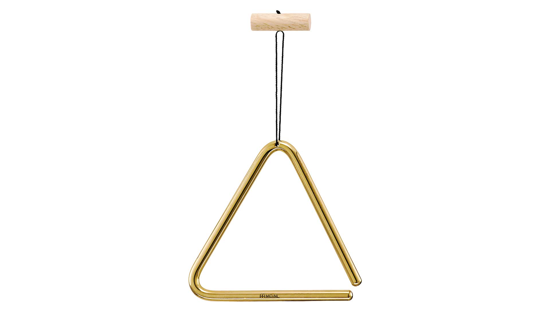 Triangolo Musicale Meinl 15cm In Ottone - Con Bacchetta - Strumento Percussione Per Musicisti