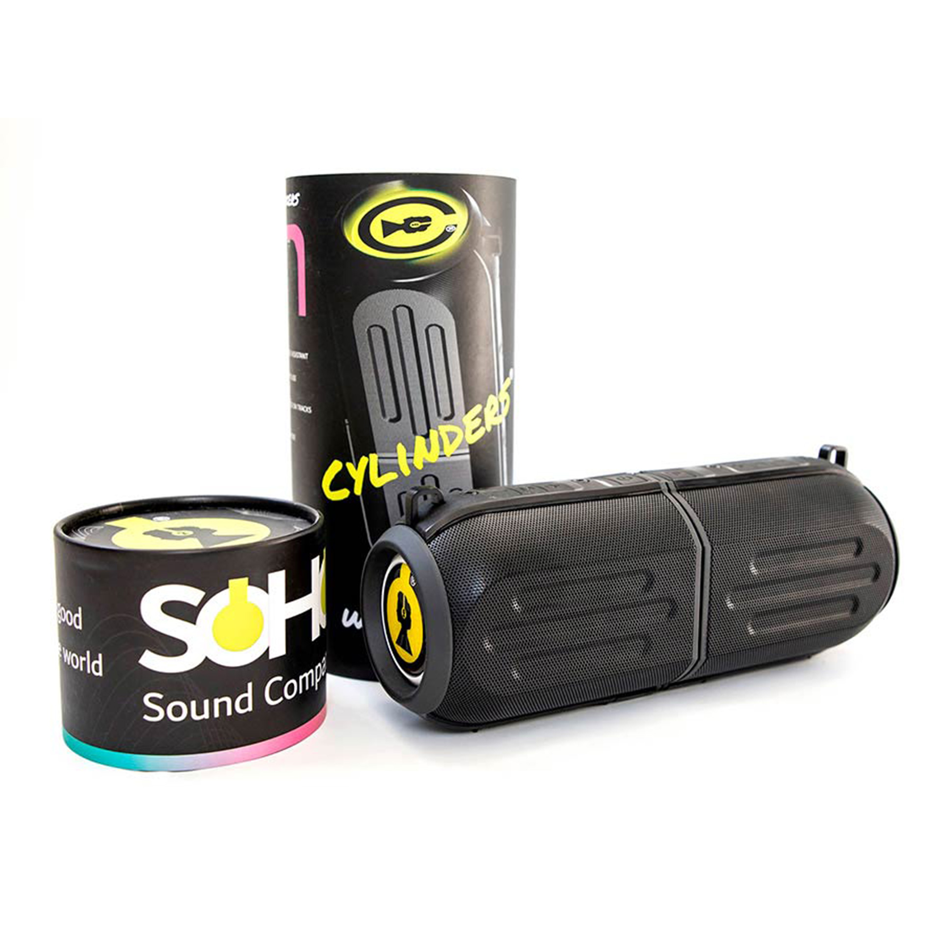 Cylinders Bluetooth Speaker