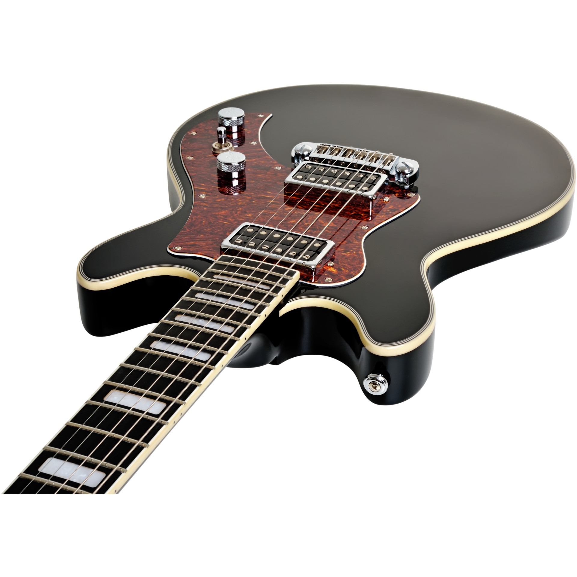 Megin E-Gitarre, Black Gloss