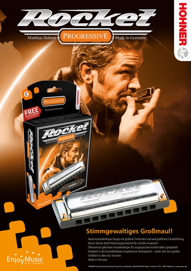 Mundharmonika Rocket in C