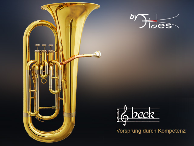 B-Euphonium 3-ventilig