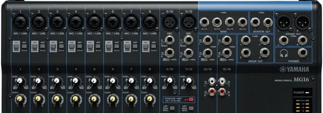MG16 16-Kanal Mischpult