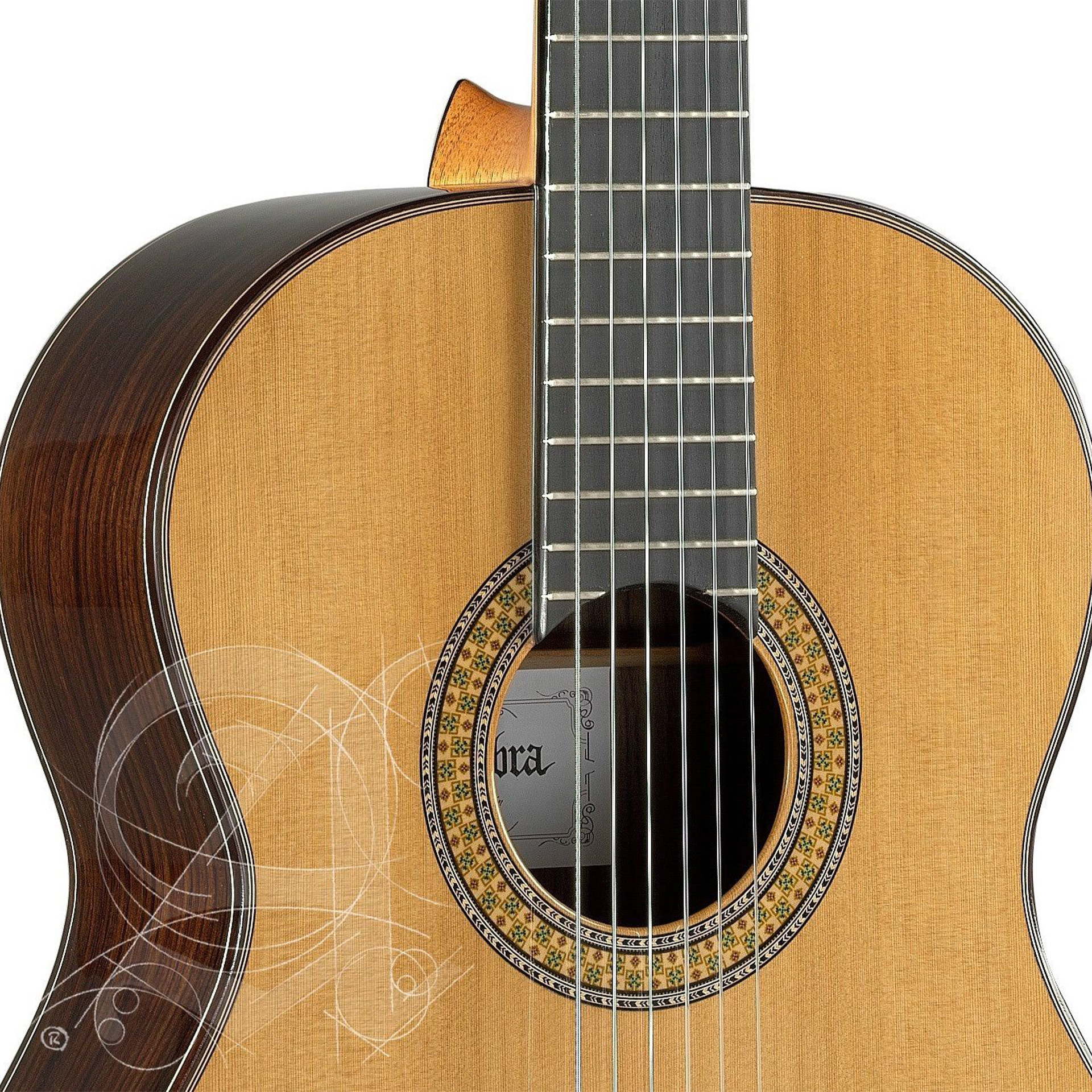 9P Konzertgitarre vollmassiv