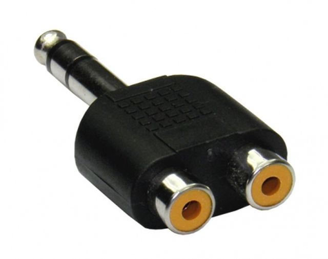 S60 Y-Adapter, RCA, stereo