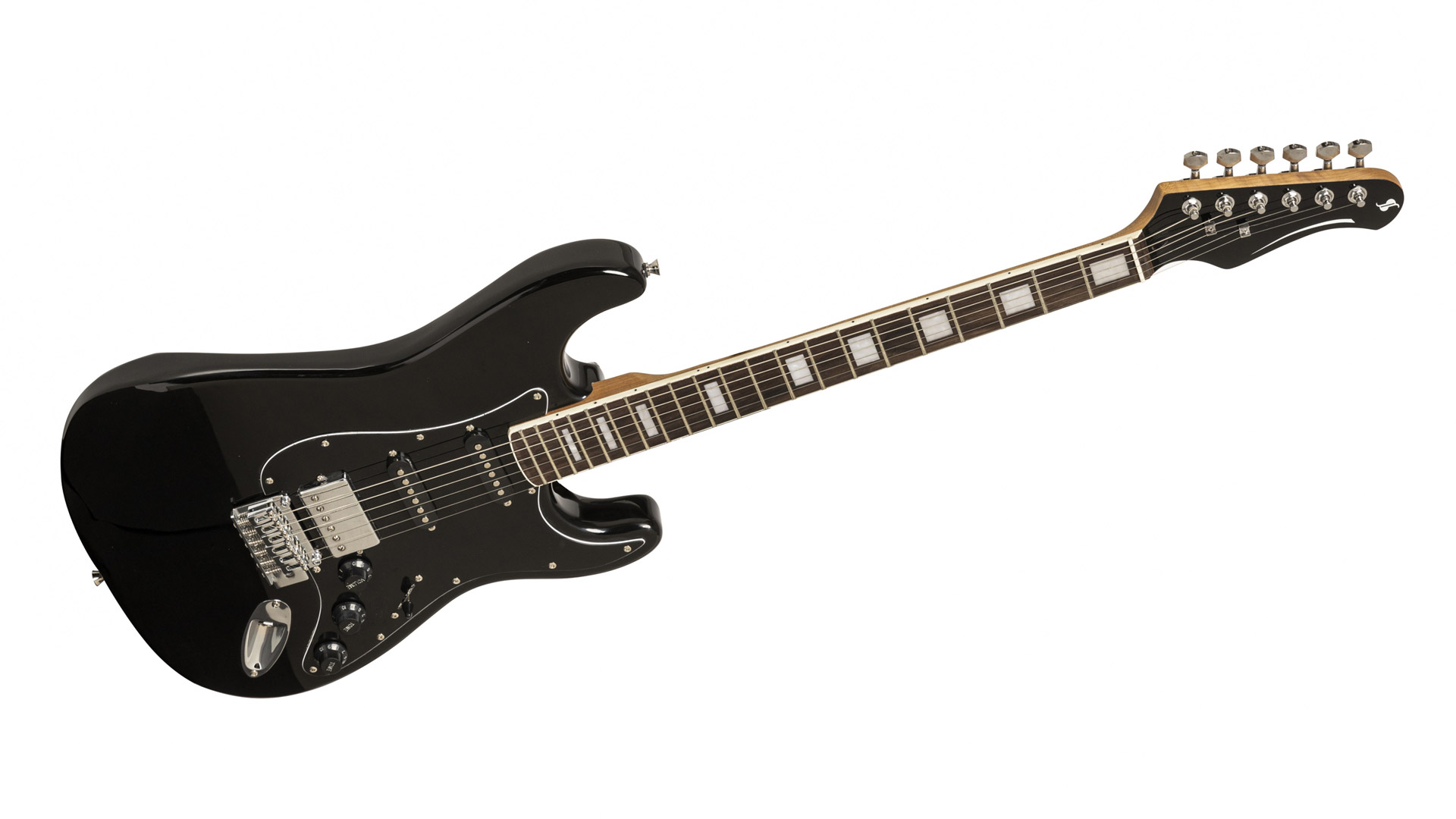 SES-60BLK E-Gitarre Black