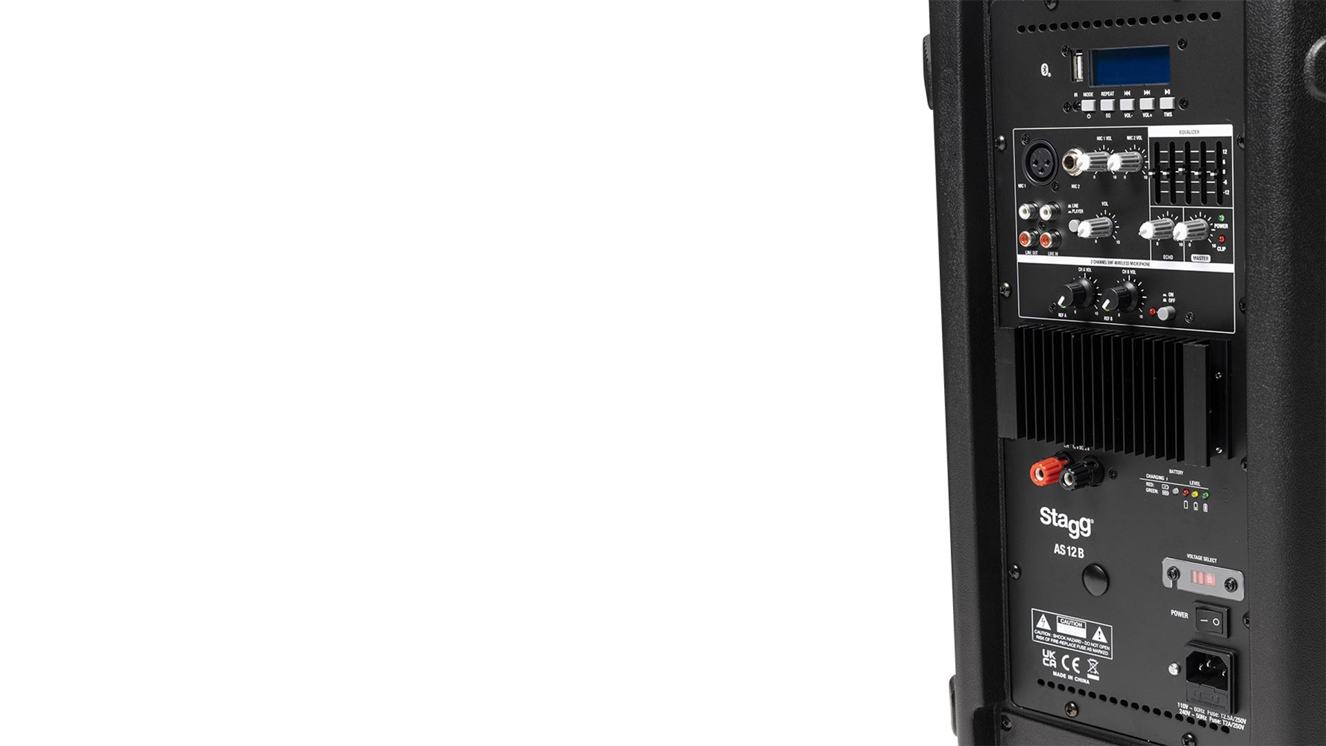 AS12B Akku-Aktivbox, Bluetooth