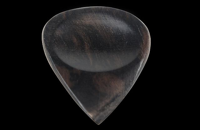 Holz- Plektrum Ebony Standard