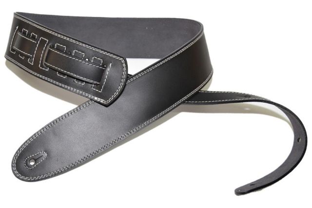 Softy Black Gitarrengurt Leder