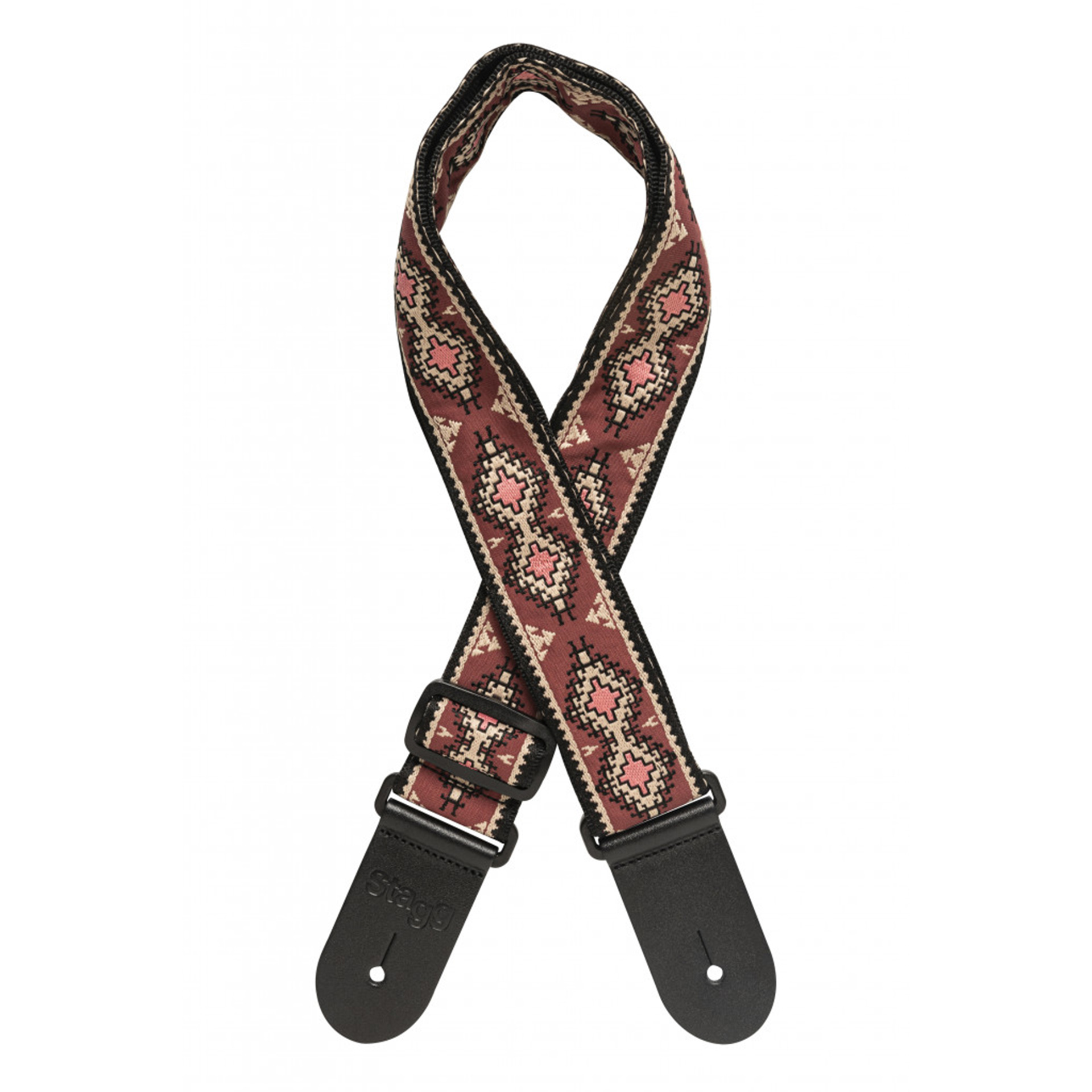 SWO-DIAM-RED Gitarrengurt