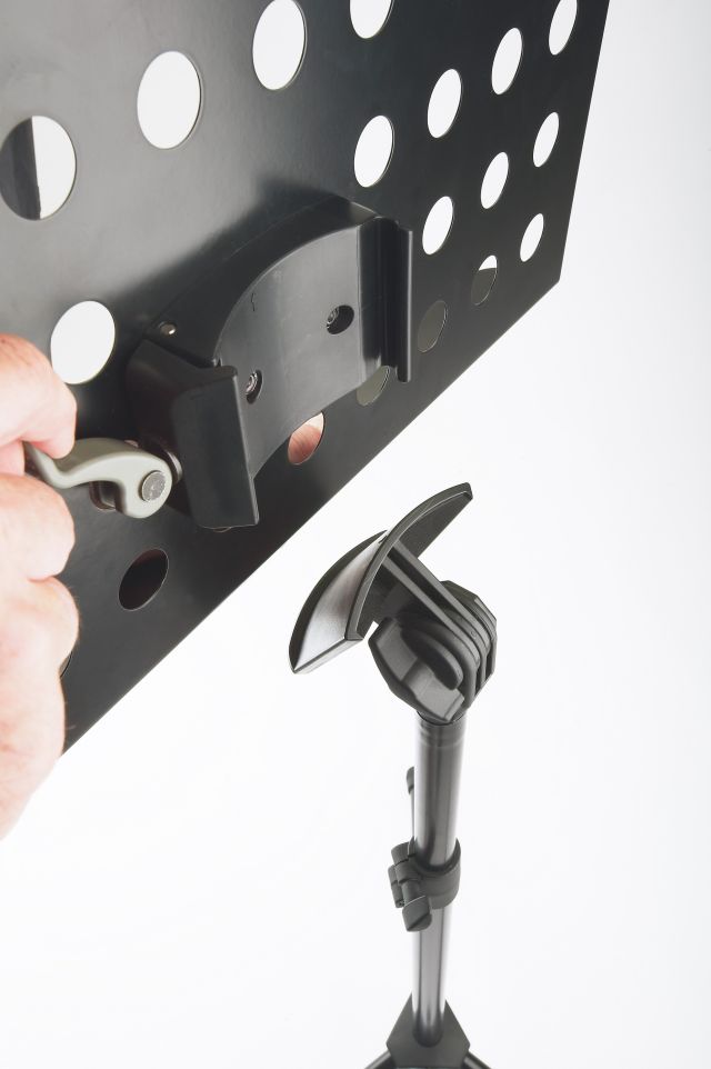 Orchesternotenpult Lochplatte