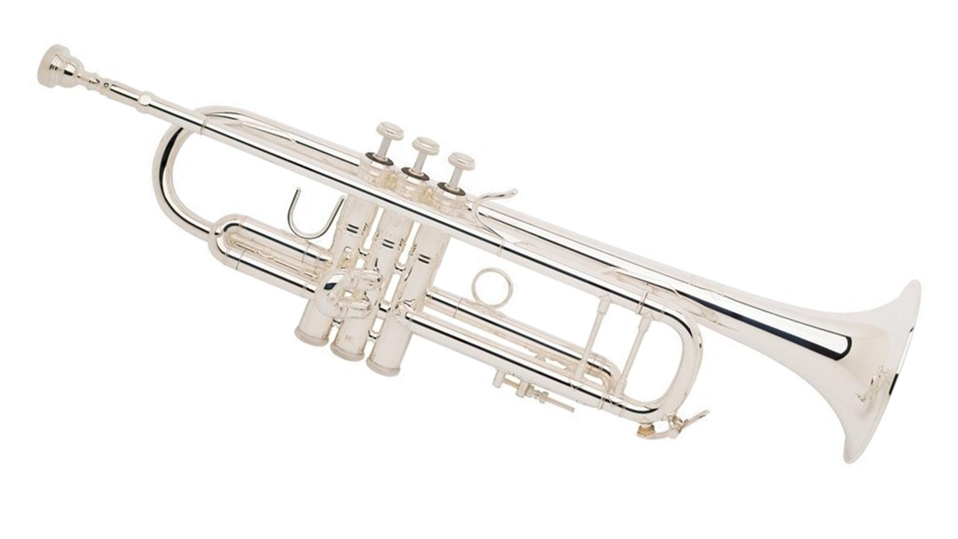 180S-37G B-Trompete versilbert